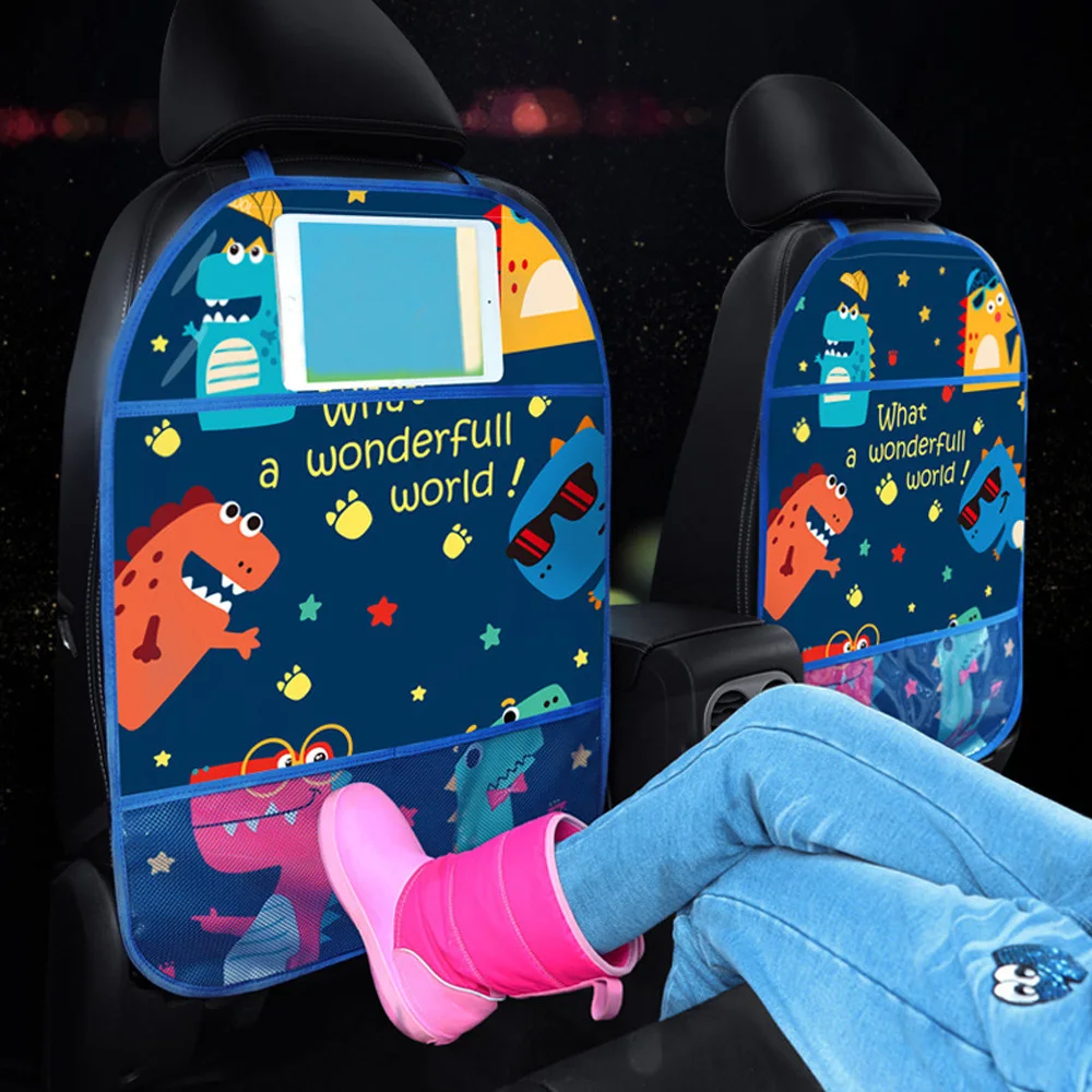 1 шт. мультяшный защитный чехол на спинку сиденья автомобиля для детей Детский