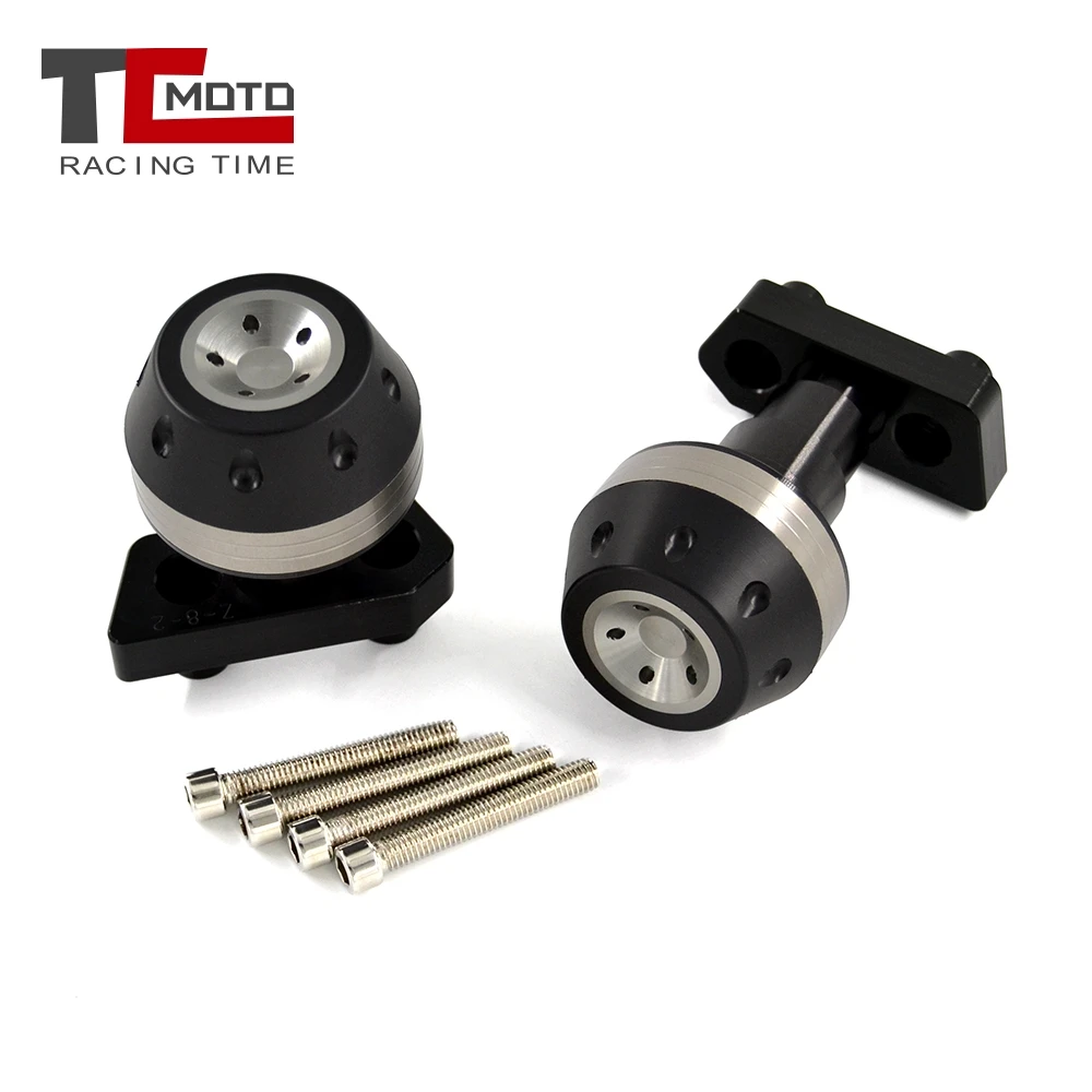 CNC Frame Sliders Crash Pad Falling Protector Guard For Kawasaki Z800 Z1000 Z750R Z 800 1000 750 engine protection cover | Автомобили и