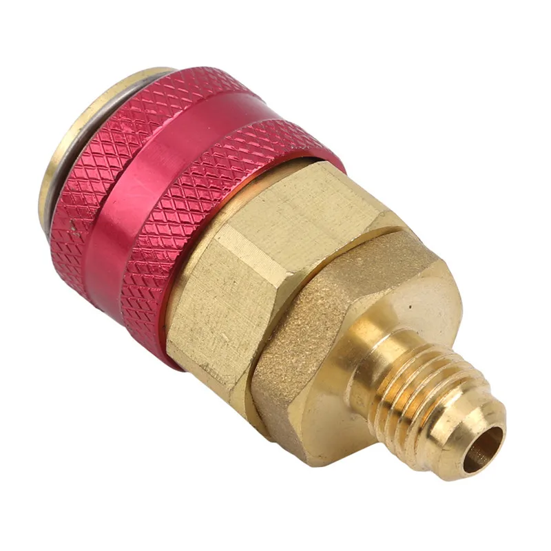 1 пара фреон R134A H/L авто быстрый соединитель латунные адаптеры кондиционер