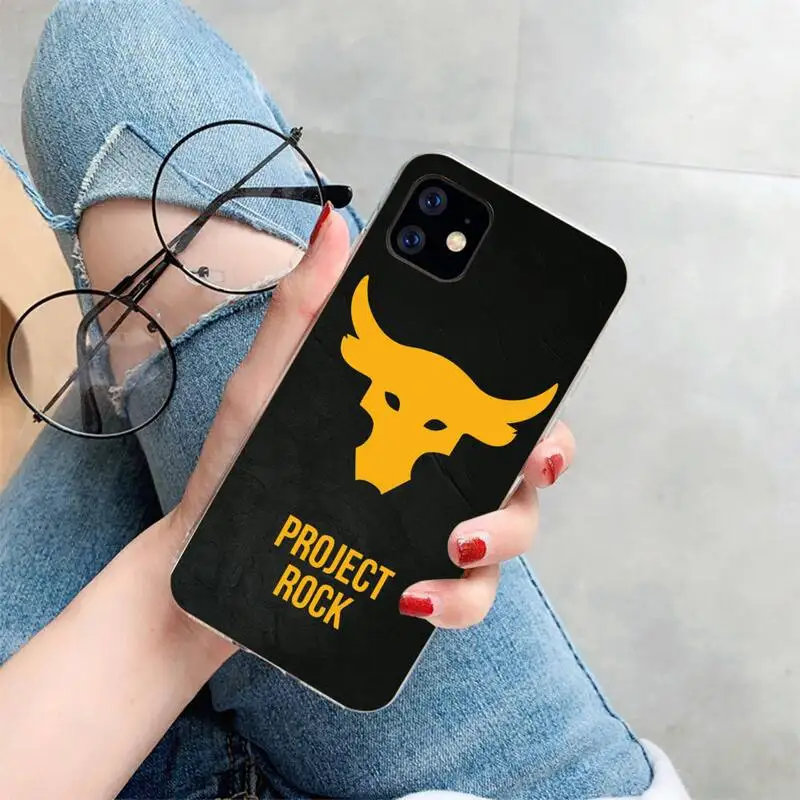 

The Rock Dwayne Johnson Phone Case For iphone 5s 6 7 8 11 12 XSMAX XR pro plus mini se2020 Cover Fundas Coque