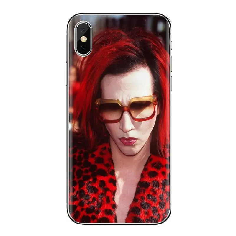 Мягкие прозрачные чехлы в виде ракушки Marilyn manson Art для Xiaomi Redmi 4 3 3S Pro mi 4i 4C 5 5s Max Note 2 |