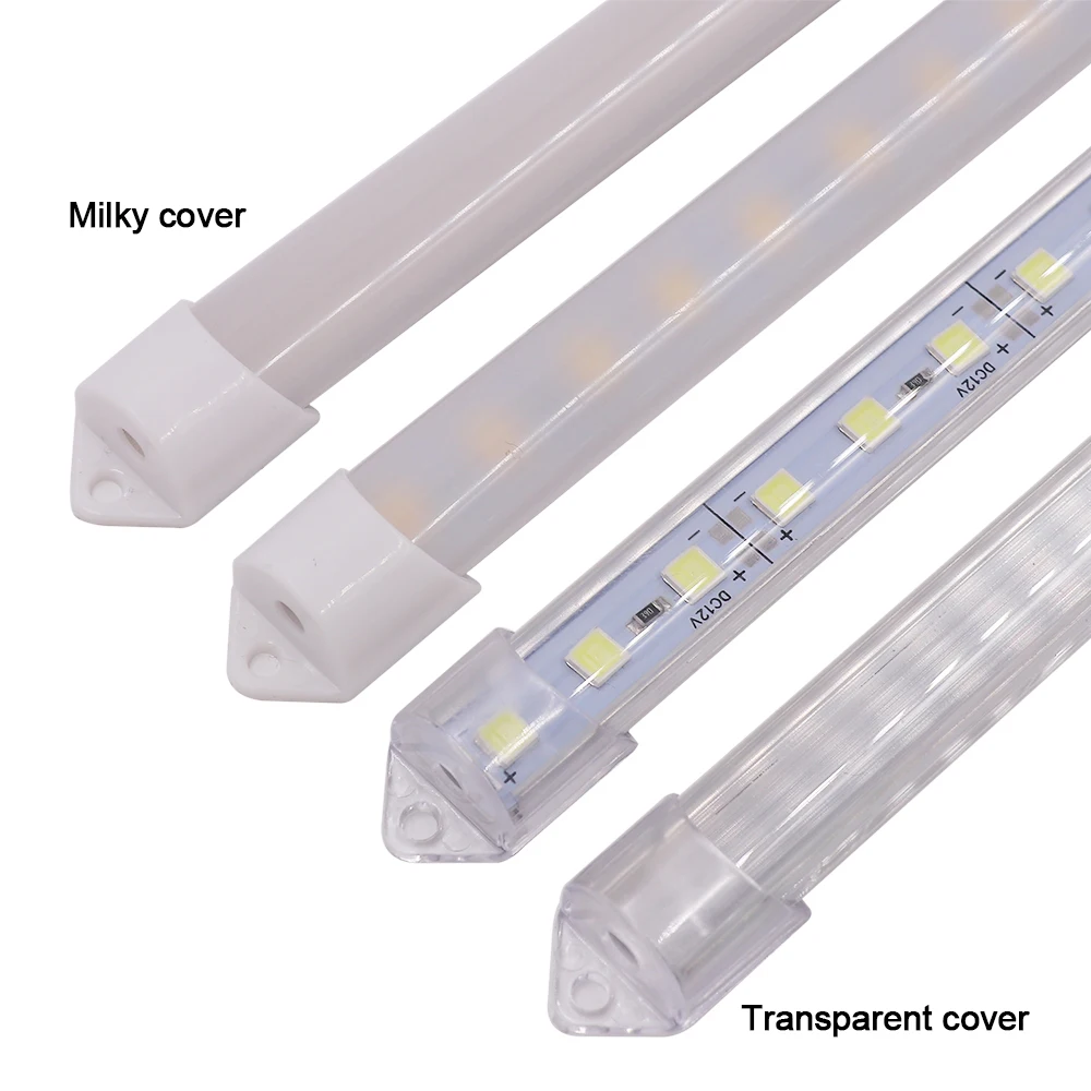 12V Светодиодная панель из алюминия светильник жесткой полосы 5054 SMD 25 см 18LED под