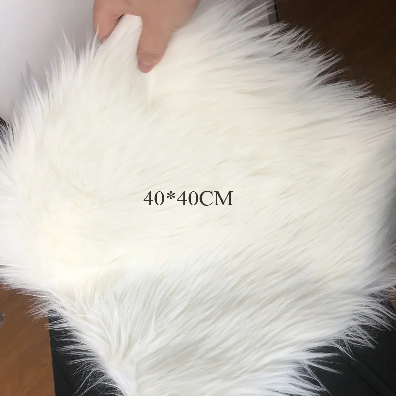 40*40 см 15 7 * 15.7in Одеяло для Nailarts Дисплей фотосъемку меховые подушки