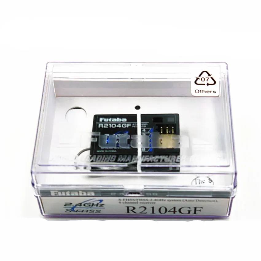 Futaba R2104GF 2 4G 4 канальный S FHSS высокое Напряжение автомобильный ресивер Rc лодка HV