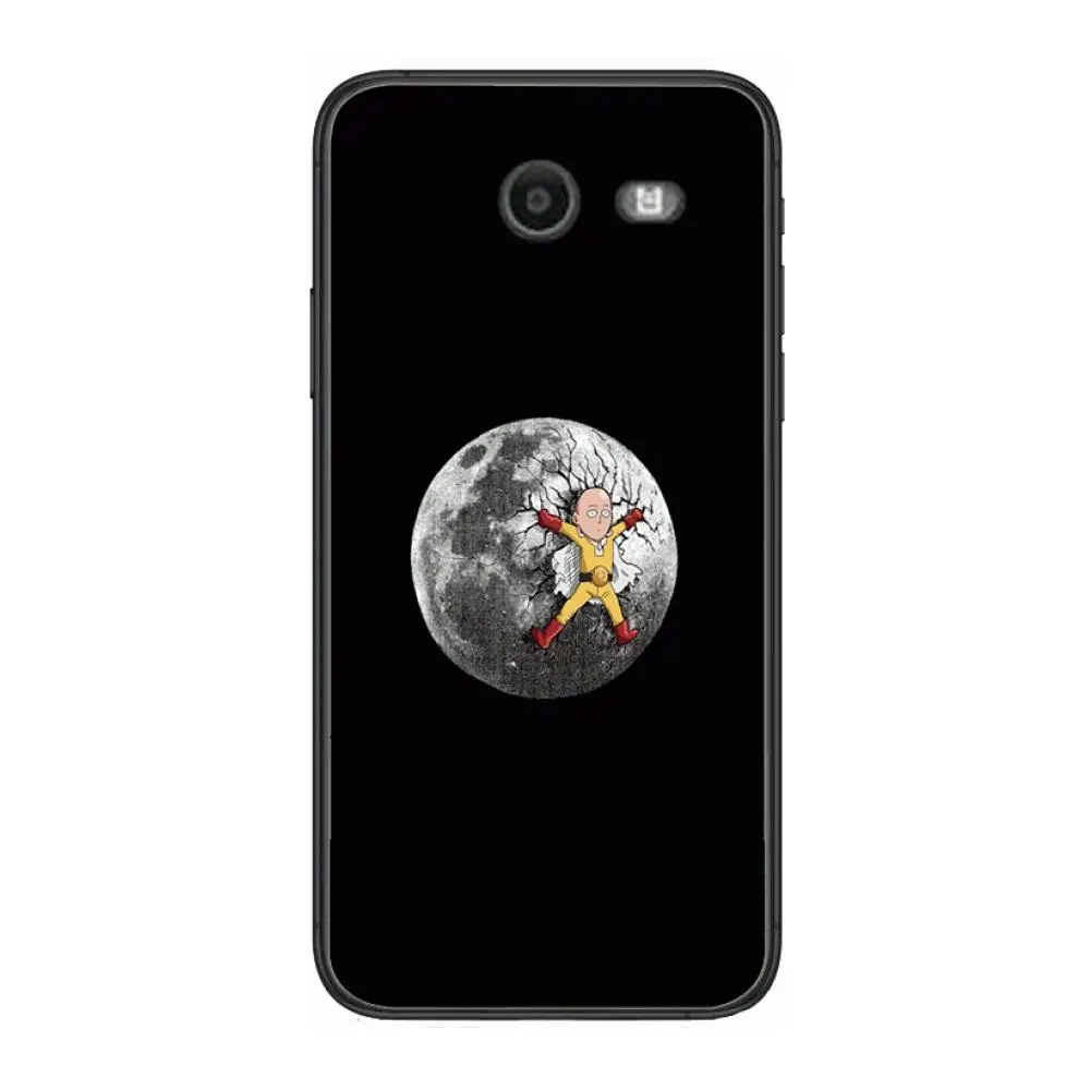 

Cartoon Bald Man Phone Case Hull For Samsung Galaxy J 4 3 5 6 7 8 EU 2018 Plus 2017 Black Shell Art Cell Cover TPU