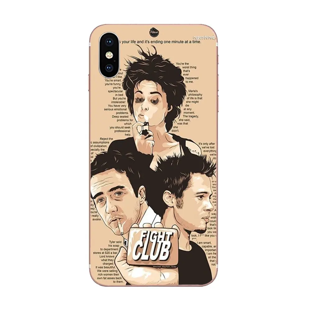 Прозрачный Сотовый телефон из мягкого силикона и ТПУ для HTC U11 Life Capa Plus U 11 U12 Fight Club