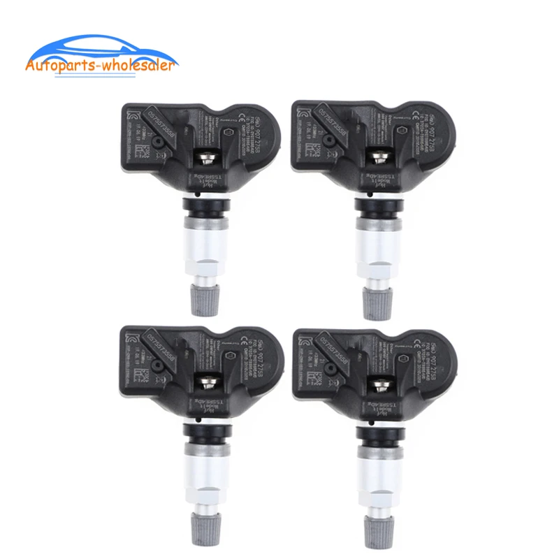 

4 pcs/lot Car For Audi Skoda A3 A7 A6 Volkswagen Porsche Bentley TPMS Sensor Tire Pressure Monitoring System 433MHZ 5Q0907275B