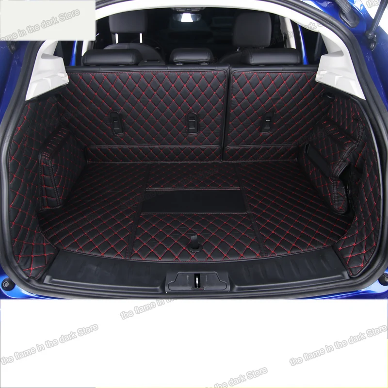 Кожаный коврик lsrtw2017 для багажника автомобиля jaguar e pace подкладка груза 2017 2018 2019