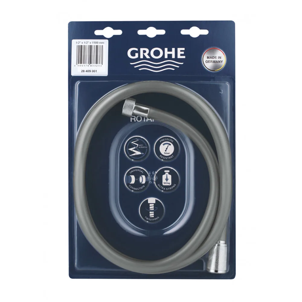 Душевой шланг Grohe Others 150 см хром 28409001 | Обустройство дома