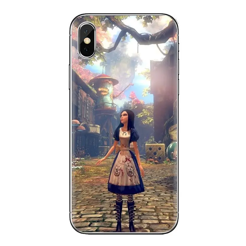 Soft Transparent Shell Covers Alice Madness Returns For iPod Touch Apple iPhone 4 4S 5 5S SE 5C 6 6S 7 8 X XR XS Plus MAX |
