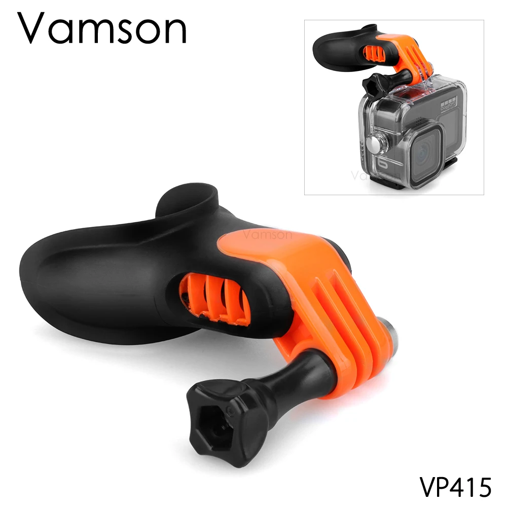 

Силиконовые скобы с винтом Vamson для серфинга и съемки для серфинга для GoPro Hero 11 10 9 8 7 6 5 4 аксессуары для камеры Dji Action 3 22
