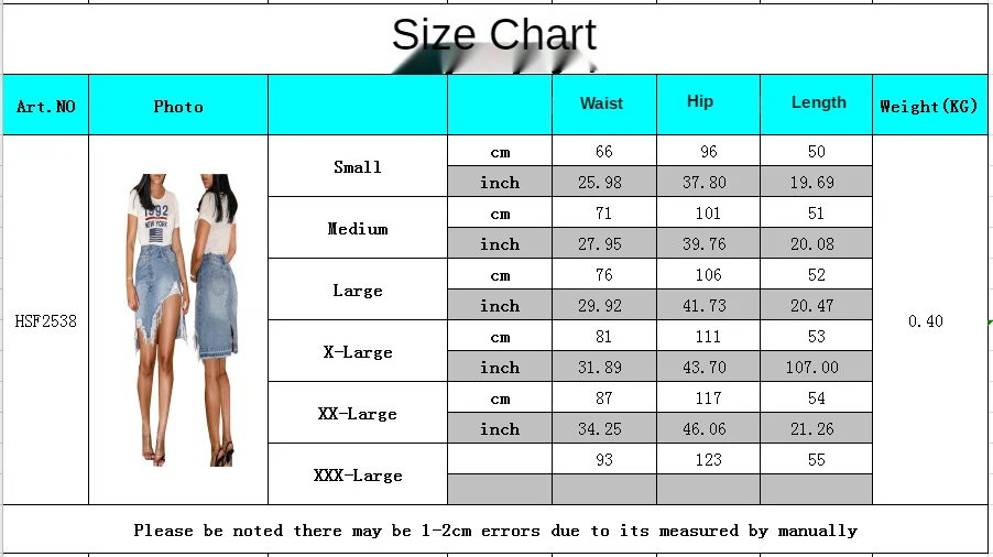 

New Hole Bag Hip Denim Skirt Female Elastic A-LINE Skirt Large Size S-3XL Size Short Skirt Y2K Denim Skirt Stitching Mini Skirt