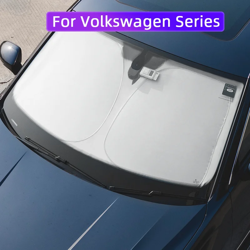 

Windshield Sunshade Summer Cooling Curtain Visor For Volkswagen Tayron Tharu Tiguan T-roc Sagitar Altas Viloran Passat Magotan