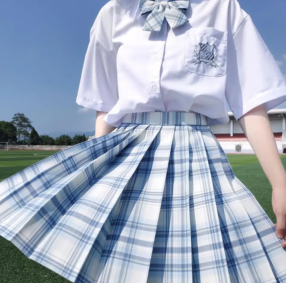 

Lovely Hot Japanese School Skirt HOT Summer Harajuku Preppy Style Plaid Skirts Mini Cute School Uniforms Ladies Kawaii Skirt