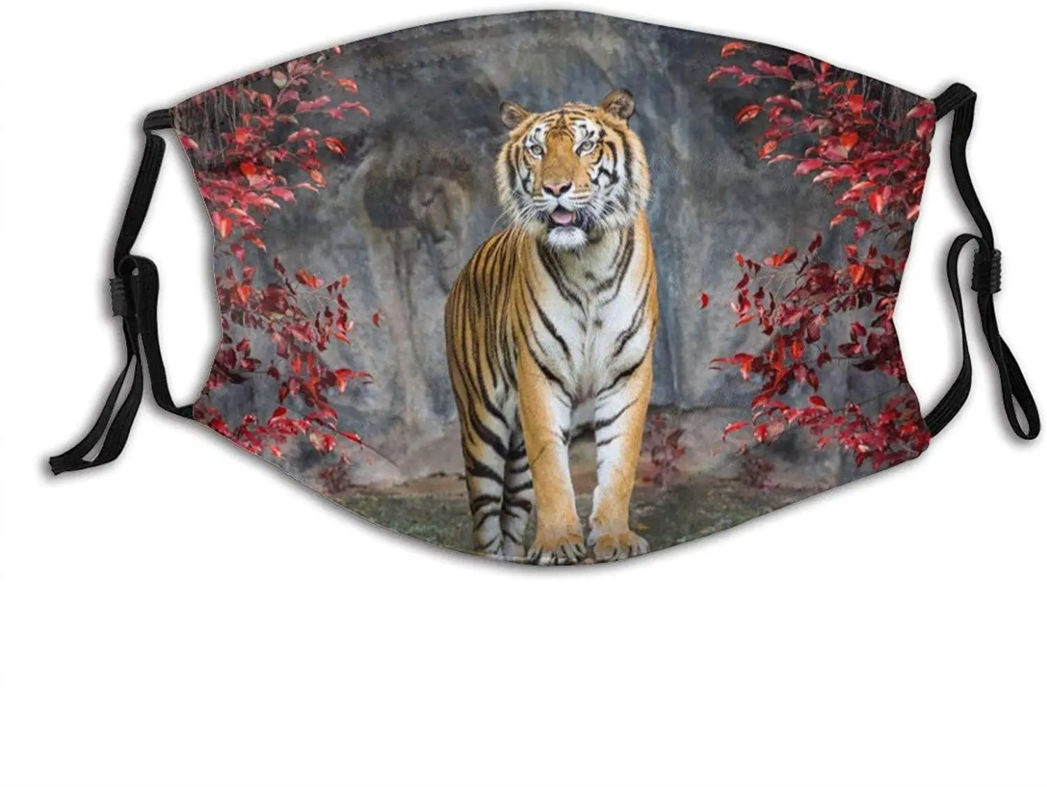 

Portrait Of The Tiger Mouth Mask Unisex Reusable Washable Face Cover Fashion