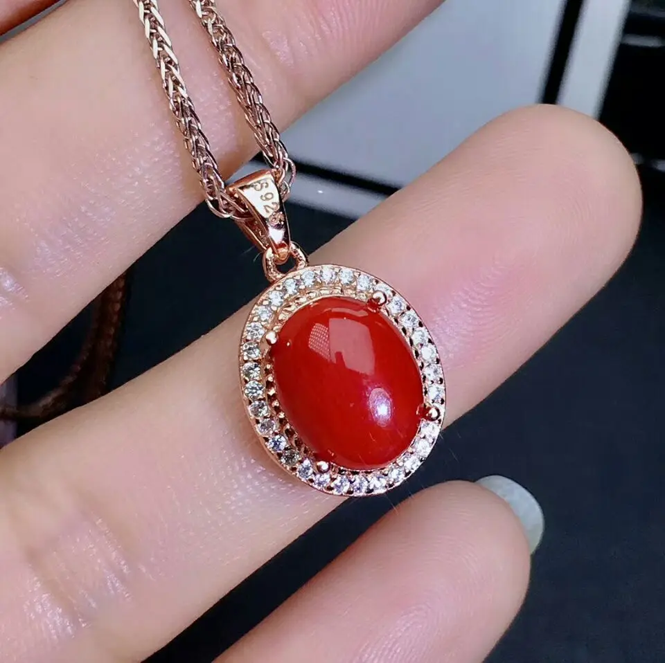 Женский комплект ювелирных изделий MeiBaPJ Свадебный из кольца и ожерелья с