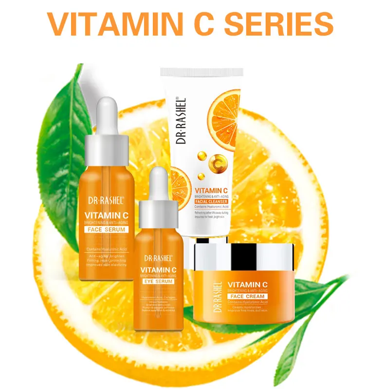 DR.RASHEL 50ml Brightening Anti-aging Facial Essence Vitamin C Whitening Moisturizing Skin Hydrating for All Skin Type