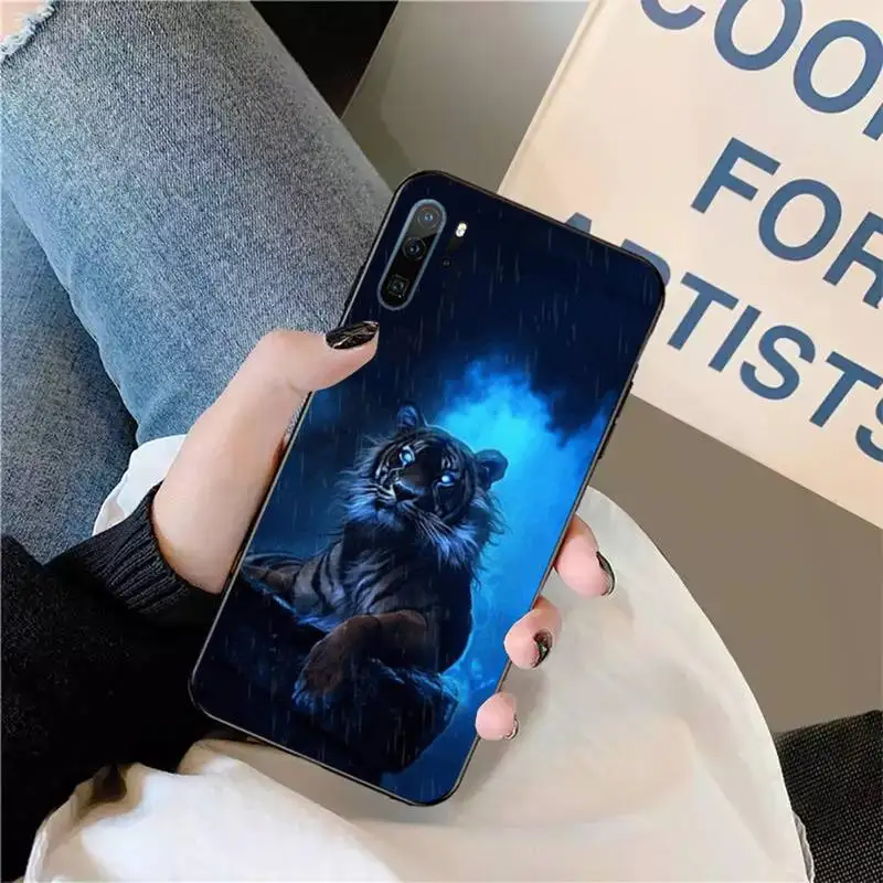 

Ferocious tiger fashion cool Phone Case For Huawei honor Mate P 9 10 20 30 40 Pro 10i 7 8 a x Lite nova 5t