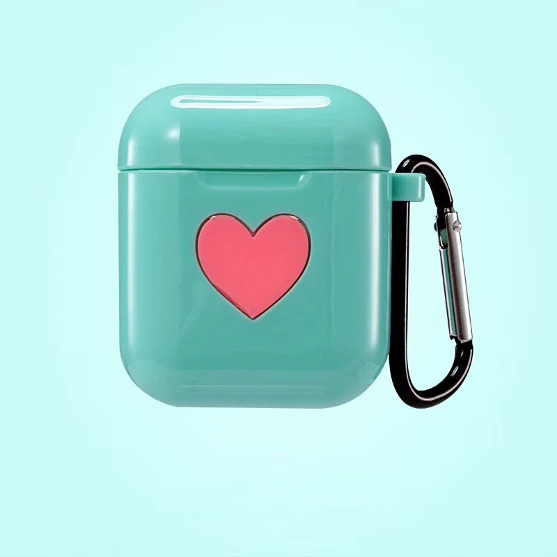 Чехол для наушников Love Airpods1 силиконовый чехол с крутым логотипом