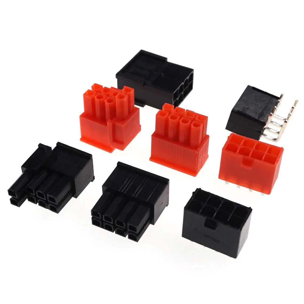 5 шт. 4 2 мм GPU 8 Pin гнездовой разъем для разъема типа мама PCI Express E PCIe видеокарта