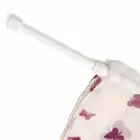 Выдвижные телескопические штанги, металлические, подпружиненные