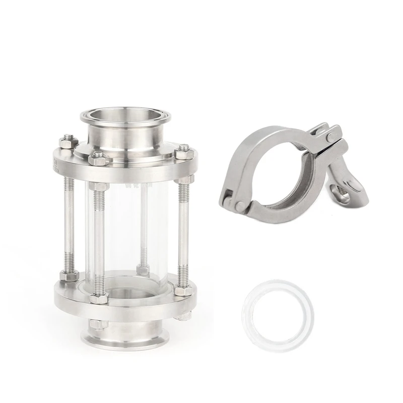 1 1/2 дюйма три зажима стеклянный диоптрий S304 аксессуары из нержавеющей стали