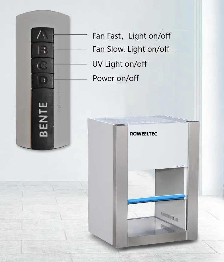 Новая ламинарная потоковая капота воздушный поток 2 фута Настольная рабочая