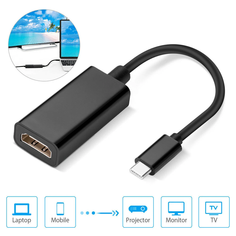 

Адаптер с разъемом типа C на HDMI, 4k x 2k, 30 Гц, 1080P