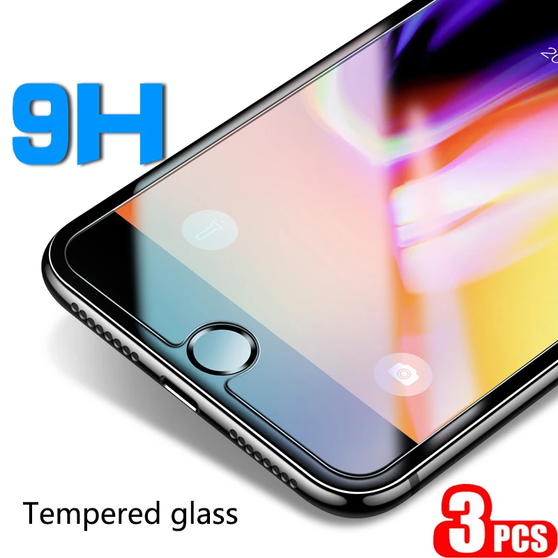 Защитное закаленное стекло для Iphone 6 7 6s 8 Plus 11 Pro XS Max XR Apple X экрана 8|Защитные стёкла
