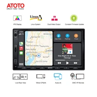 atoto f7 series 7%e2%80%9d 2din linux car radio autolink stereo autoradio multimedia player with bluetooth wireless hands free calling