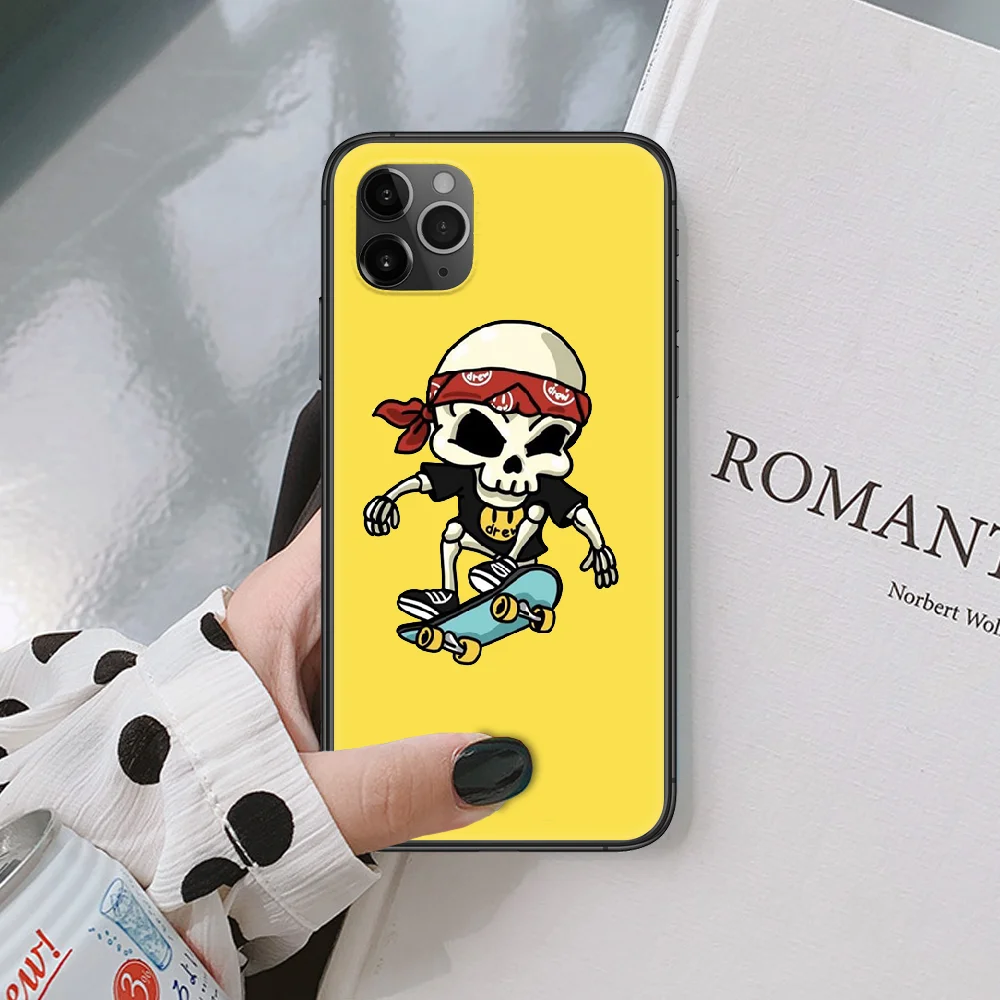 

Drew House Justin Bieber Phone Case For IPhone 4 4s 5 5S SE 5C 6 6S 7 8 Plus X XS XR 11 12 Mini Pro Max 2020 Black black Hoesjes