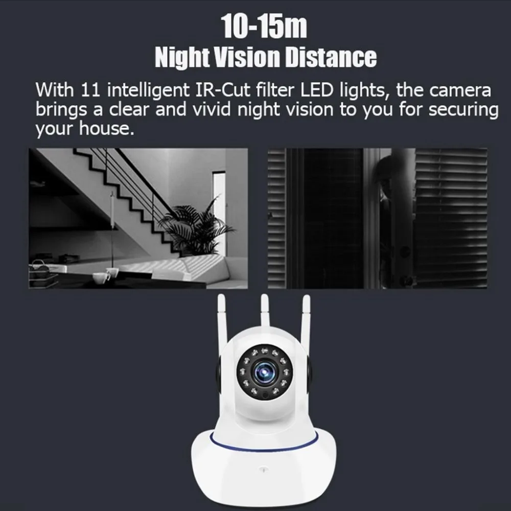Pripaso, HD 1080 P, беспроводная мини ip-камера, домашняя камера видеонаблюдения, Wifi, умный детский монитор, камера, двухстороннее аудио