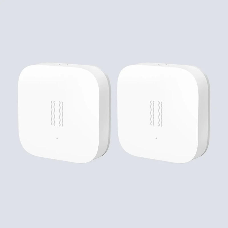 2pcs Aqara датчик вибрации Zigbee Shock сенсор вибрации обнаружения сигнализации монитор Встроенный гироскоп датчик движения для Mi Home App - Цвет: 2pcs