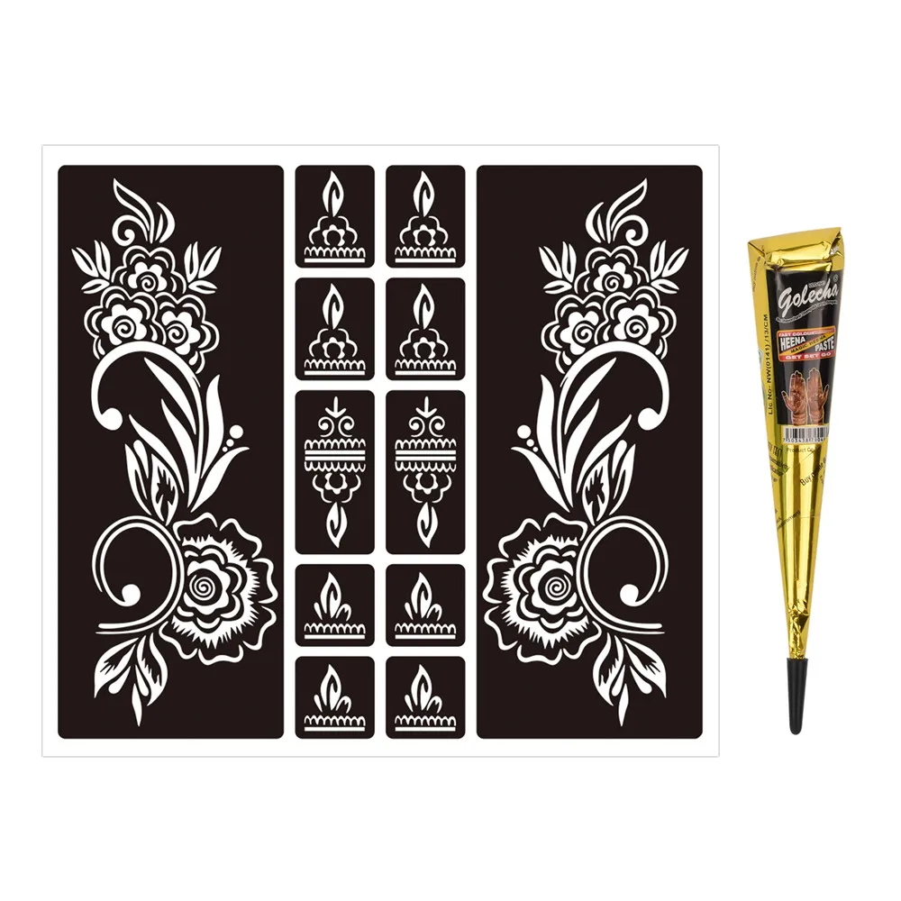 1 Набор травяные наклейки для татуировок | Красота и здоровье