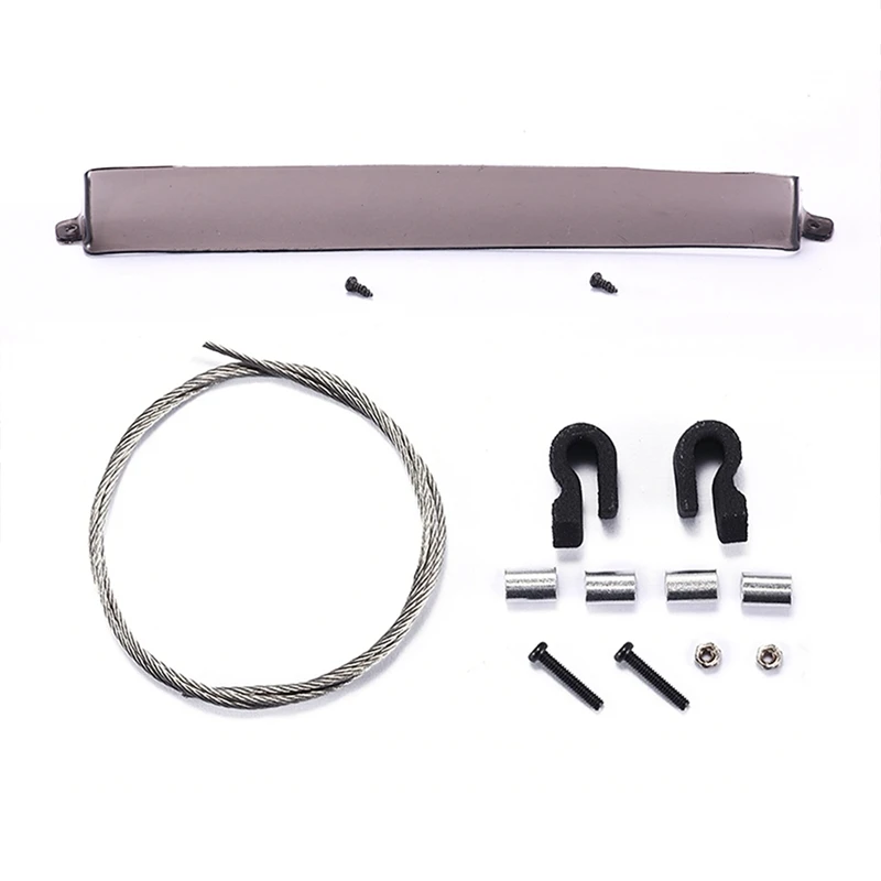 

Передний солнцезащитный козырек, дождь, затеняющая плата для MN D90 MN99S 1/12 RC автомобиль со стальным тросом, набор для MN86S MN86 MN G500 RC автомобиль