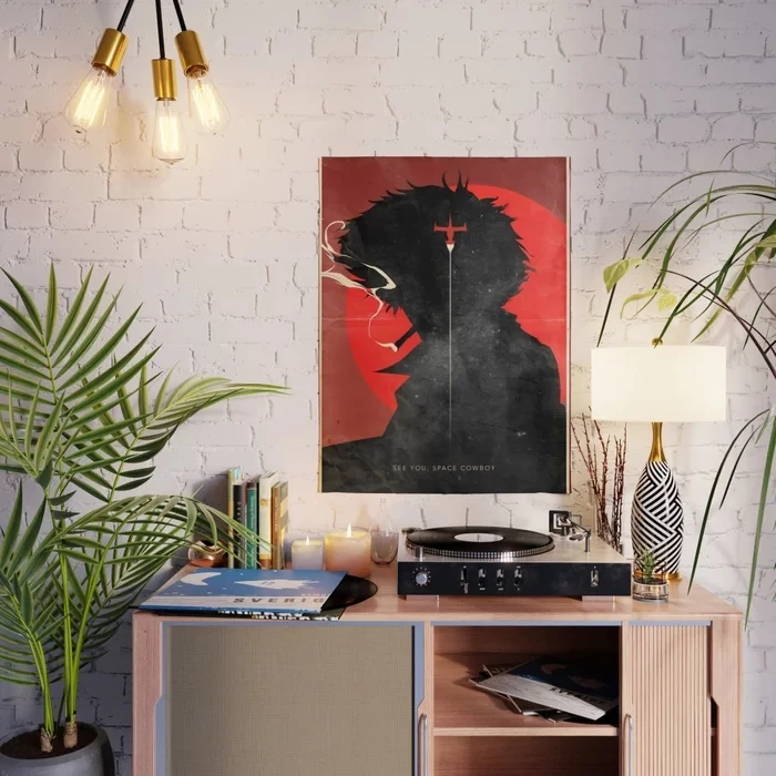 

Modular Canvas Paintings HD Prints Cowboy Bebop Wall Artwork Posters Japanese Animation Boys Room Home Decor Pictures Framework