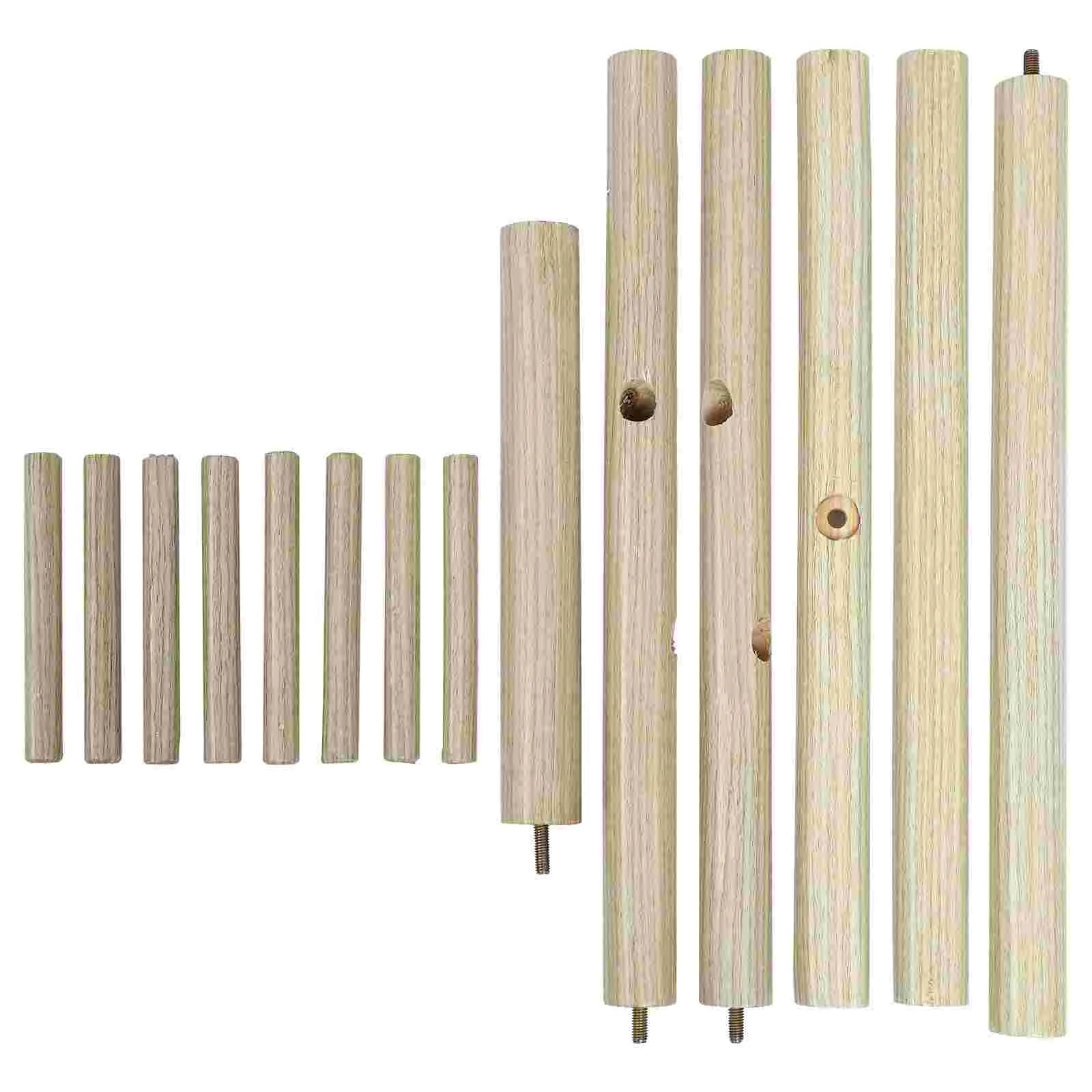 

Wooden Coat Hat Stand Removable Hanger Rack Bags Clothes Organizing Rack