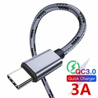 type usb c cable quick charger 3 0 fast charging type c usb c cord wire for samsung s9 xiaomi redmi k20 pro huawei phone cables