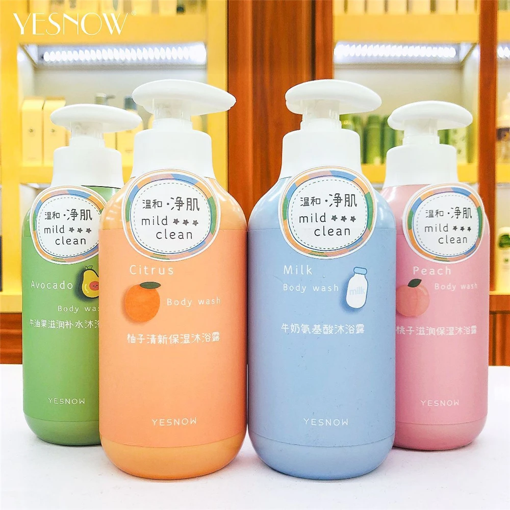

Fresh Fruit Shower Gel 500ml Gentle Formula Soothing Cleansing Bubble Bath Lotion Moisturizing Long Lasting Fragrance Body Wash