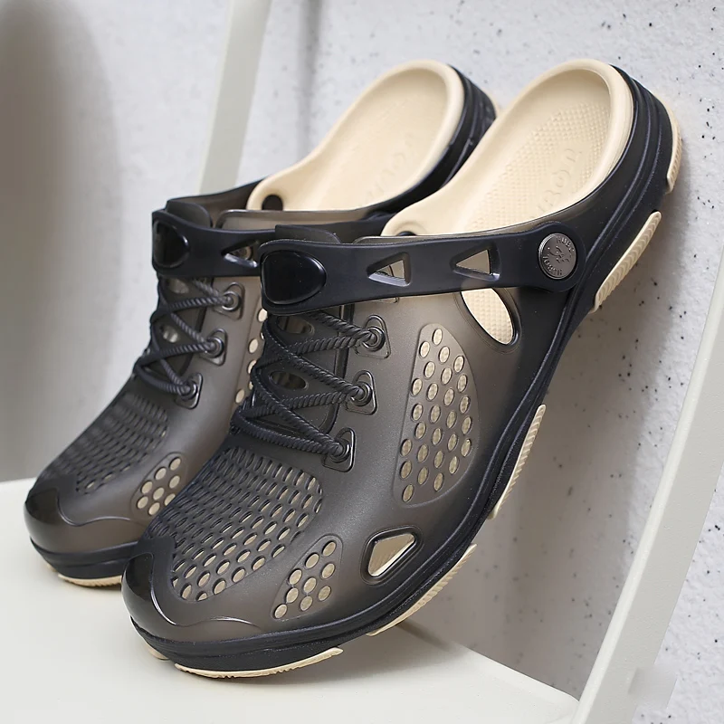 

Сандалии мужские Нескользящие, пляжные шлепанцы, повседневная дешевая обувь, для воды, летние Тапочки