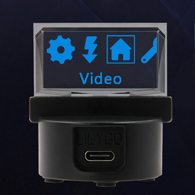 Телевизор LILYGO T с прозрачным OLED экраном ИК-пульт дистанционного управления ESP32