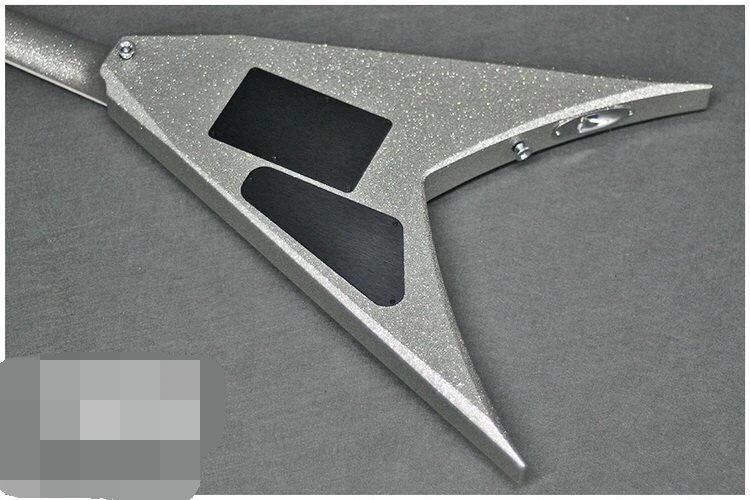 Электрогитара 24 класса вся конструкция инкрустация Зубов Акулы двойной валик |