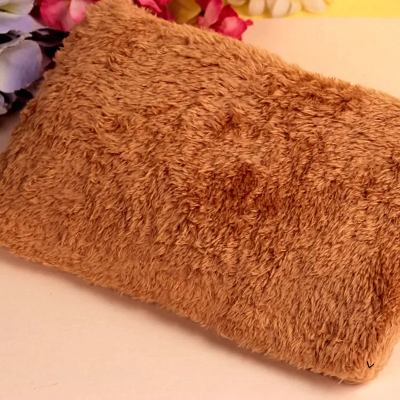 Корейский школьный Карандаш Чехол Kawaii милые плюшевые уголовного для девочек