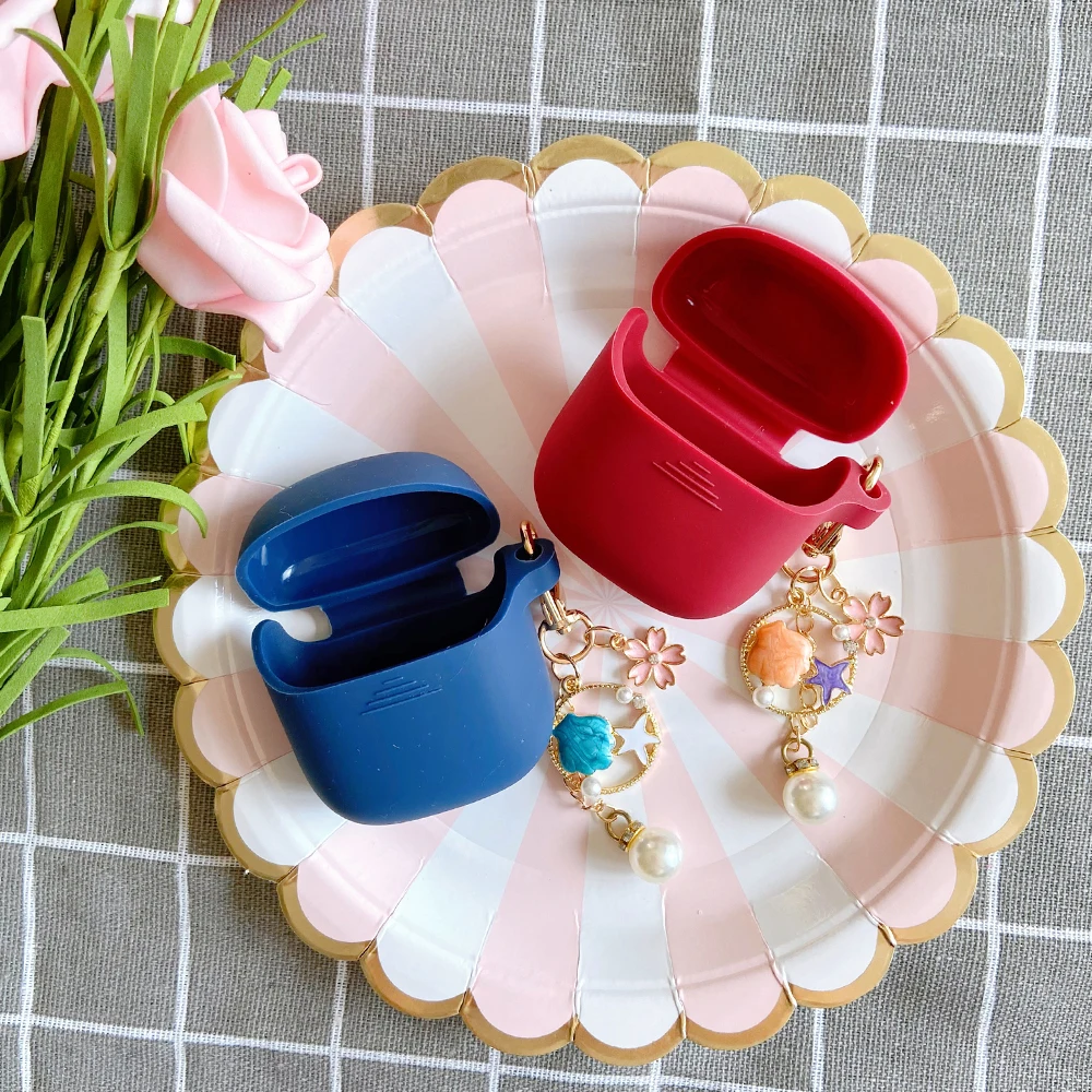 

Luxury Pearl Shell Case for JBL TUNE 225TWS True Wireless Bluetooth Earphones Case for JBL TUNE 220TWS Headphone Silicone Case