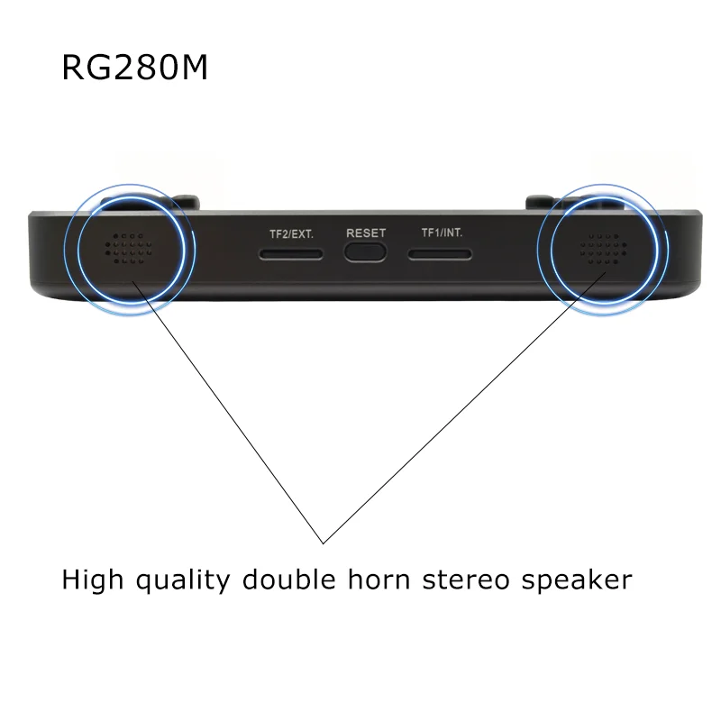 RG280M Mini Retro Handheld Game Console Classic Video Consoles With Open Source For PS1/GBA/GB/MD Player | Электроника