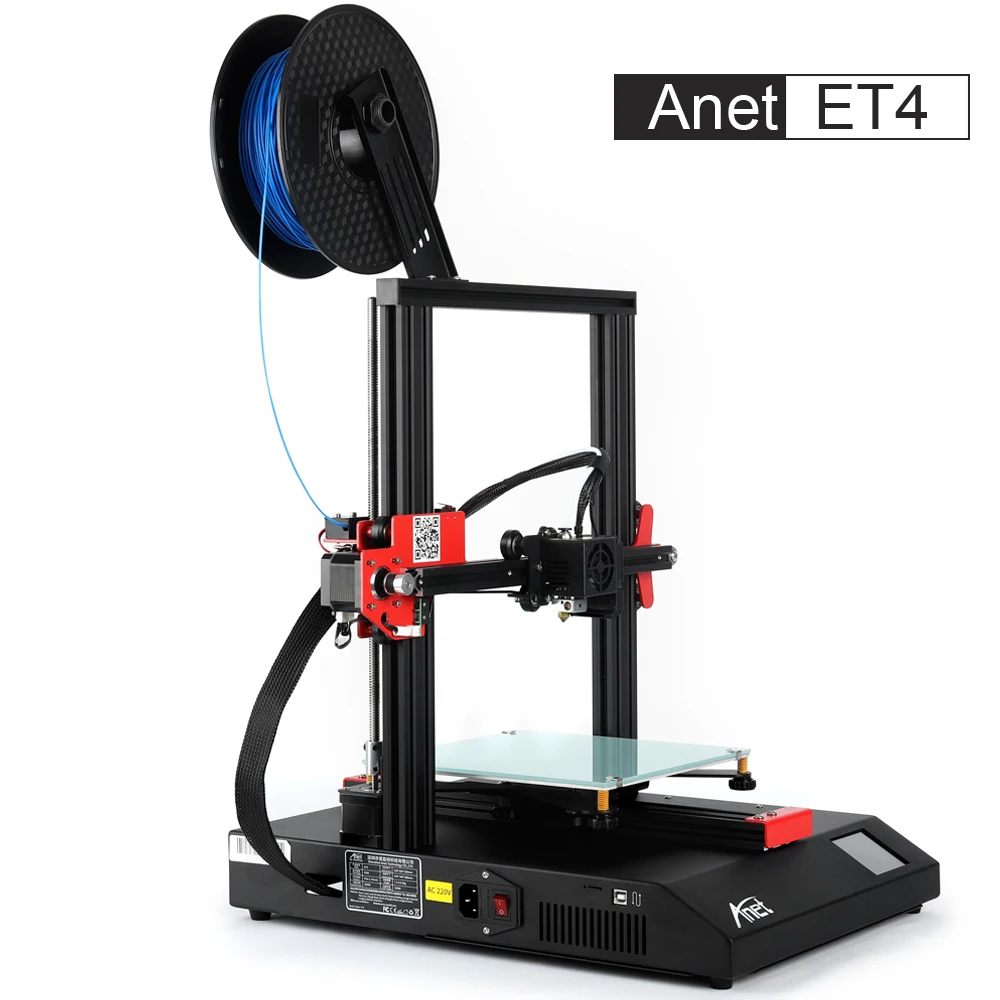 Anet 3D принтер ET4 Настольный Impresora металлический обновленный Высокоточный размер