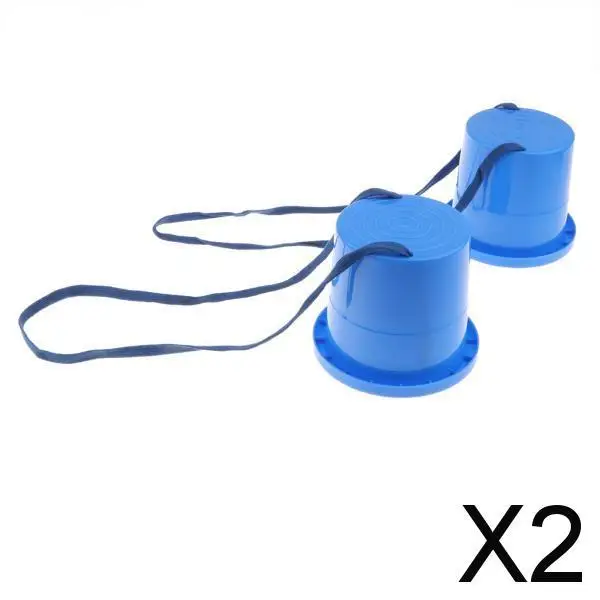 

Ходули 2x1 пара для прыжков Walk Stilt Jump Kids Outdoor Fun Sport Toy Blue 2