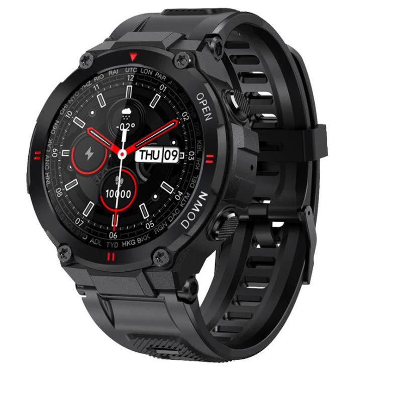 Мужские Смарт-часы K22 спортивные PK T Rex Pro с большой батареей 2021 мАч на Android новинка