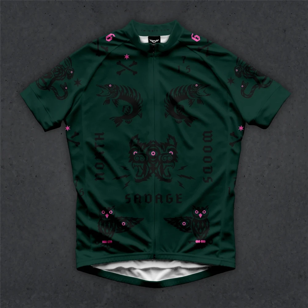 Dresses Mens Cycling Jersey Short Sleeve Summer Shirt MTB Bike Downhill Jersey Pro Team Mountain Bicycle Clothing Ropa Maillot