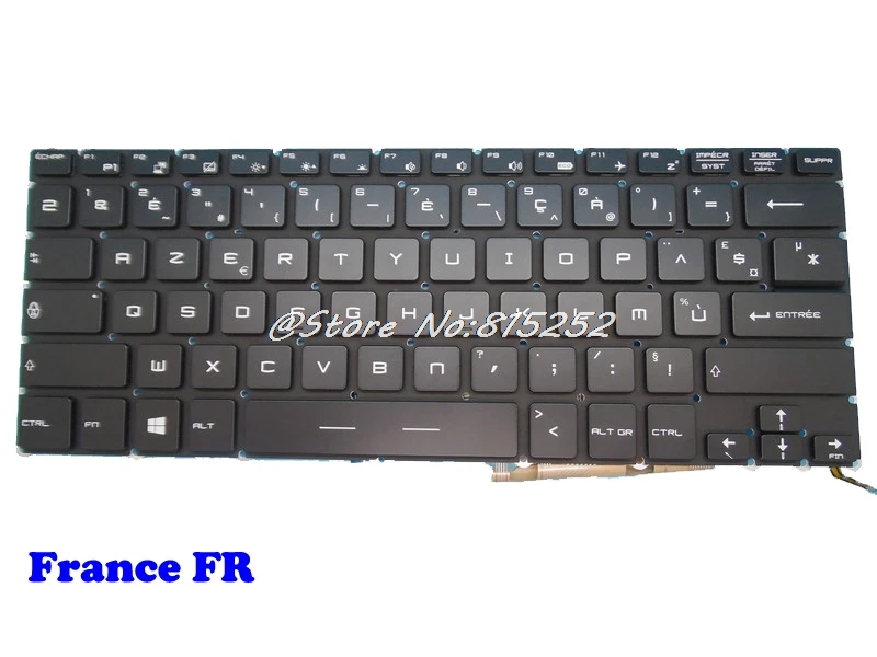 CZ IT UK Клавиатура для MSI GS30 2 M GS32 6QE 7QE GS43VR 6RE 7RE GS40 6QD MS-14A1 MS-14A2 Япония JP Франция FR